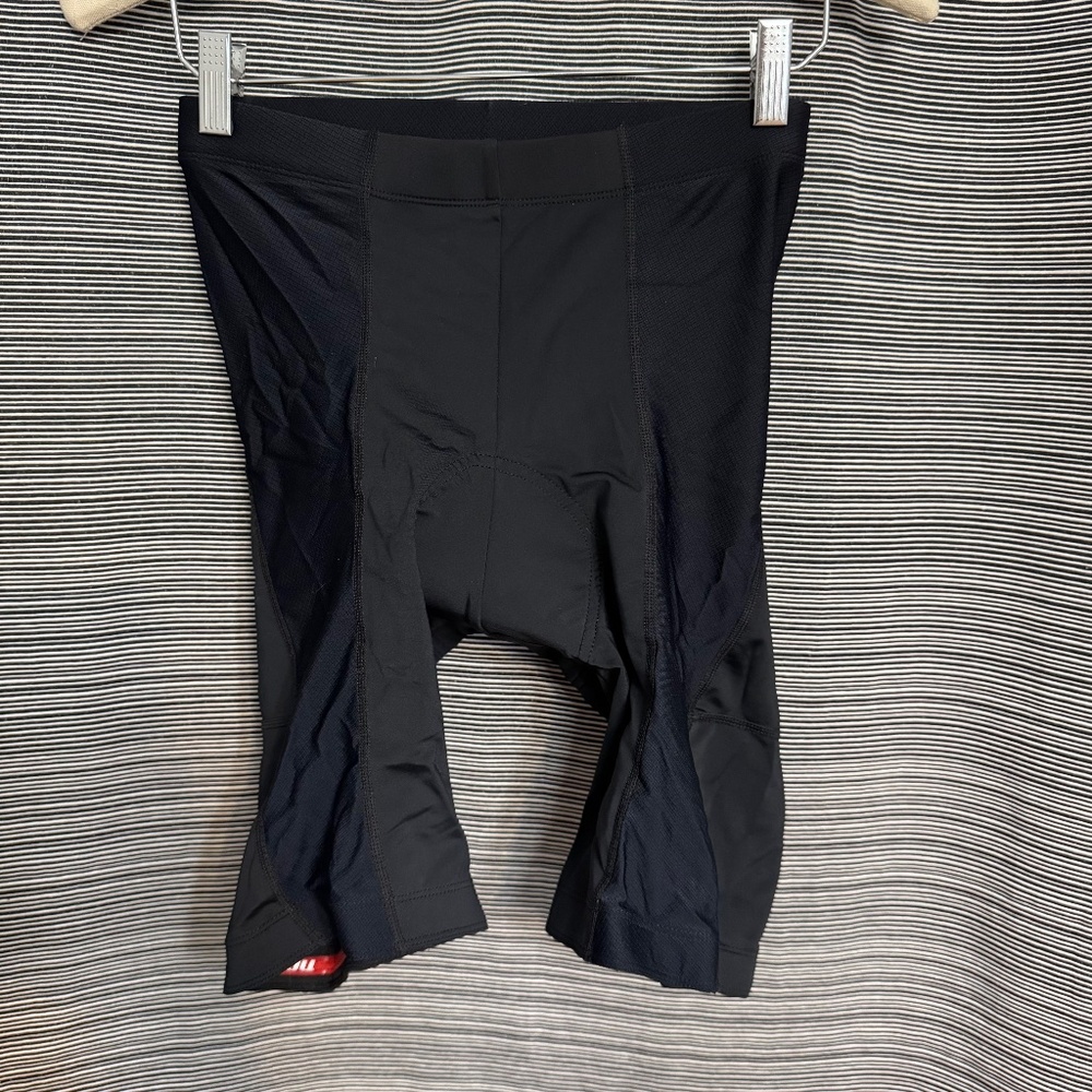 Novara Men’s Black Padded Biking Shorts Size Medium